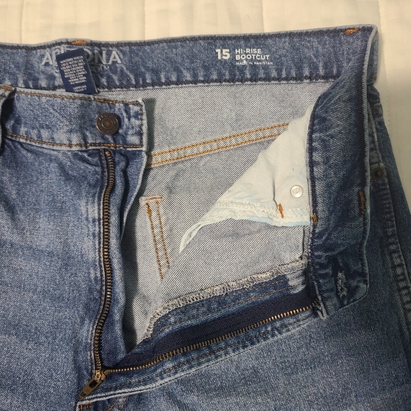 Arizona Jeans Distressed Hi-Rise Bootcut Juniors 15 - Picture 3 of 8